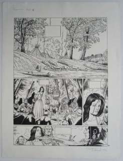 Ersel - 1 Original page - De Pioniers van de Nieuwe wereld - De blauwe vallei - 2006 | Catawiki