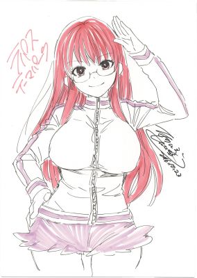 Shinichiro Nariie Hand-Drawn Color Illustration "La Paz Theme Park" | Mandarake (Big Web)