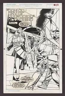 NAMOR, THE SUB-MARINER ANNUAL Issue #1 Splash Page