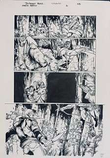 Diogenes Neves (Blue Lines) & Vicente Cifuentes (Inker) - 1 Original page - Green Arrow - Green Arrow #01 Page 05