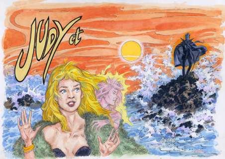 A.Gaudelette Alias André Joy | Judy Taupinambour - Couverture | De l’art sur la planche