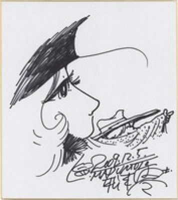 A Hand-Drawn Shikishi) by Leiji Matsumoto " Galaxy Express 999". | Mandarake (Big Web)
