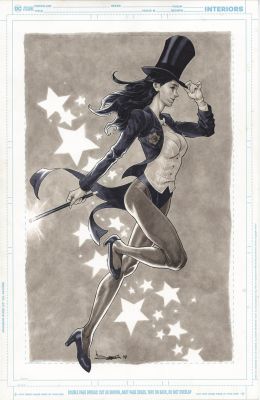 Barnaby Bagenda ’Hand-Drawn Color Illustration of"Zatanna" | Mandarake (Big Web)
