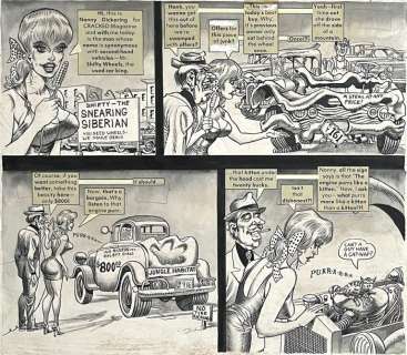 Ward, Bill - Cracked - Nancy Dickering! #133 - 1 Page originale - 1976 | Catawiki