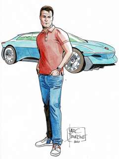 Bourgne - Lot 112 - Michel Vaillant, Cannonball en édition originale, agrémenté d’une dédicace. Proche de l’état neuf.