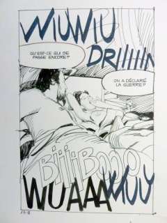 Brunone - 68 Original page - Raptus # 13 - Opération place nette récit entier en 68 planches originales | Catawiki