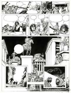 Franz | Jugurtha, Makounda, planche originale à l’encre de chine. | Septimus