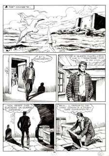 Donatelli, Franco - 5 Original page - Zagor #208 - "gli aguzzini" - 1982 | Catawiki