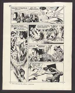 TARZAN AND THE BEAST MASTER Interior Page | ComicConnect