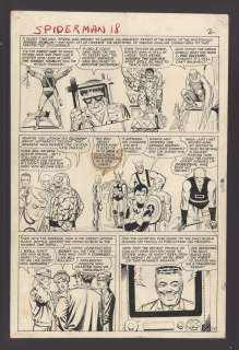 Steve Ditko - AMAZING SPIDER-MAN (1963-98; 2003-13) #18 Interior Page | ComicConnect