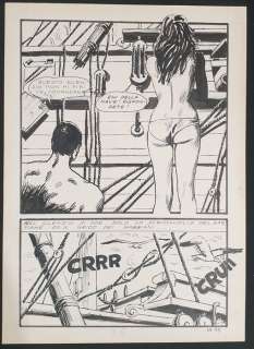 Manara, Milo - 1 Original page - Jolanda 38 - 1972 | Catawiki