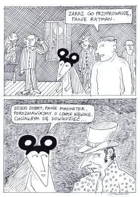 Tomasz Niewiadomski | Ratman. Z motyką na słońce, strona 11 | Galeria Komiksu