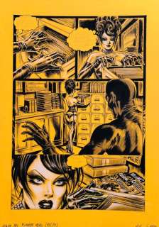 Nik Guerra - 1 Original colour page - Il Giallo del fumetto Nero - “Magenta e Mister Noir” tavola 41 - 2023 | Catawiki