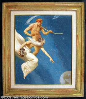 J. Allen St. John - Original Painting for Mystic #1 (1953). All connoisseurs of adventure and fantasy know the - | Heritage