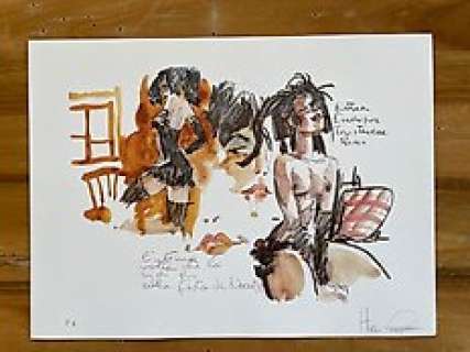 Hugo Pratt - 1 Print - Corto Maltese - Esther | Catawiki