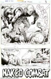 Russ Heath - Original Art for Our Army at War #246, Complete 15-page Story "Naked Combat" (DC, 1972). Sgt. - | Heritage