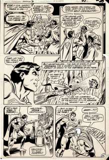 Irv Novick Pablo Marcos - Superman Special #3 P 39 (Superman Battling Amazo & Professor Ivo! Fortress of Solitude! Kandor!) 1983