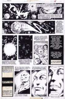Jim Starlin and Steve Leialoha - Warlock #13, page 15 Original Art (Marvel, 1976). The would-be galactic - | Heritage
