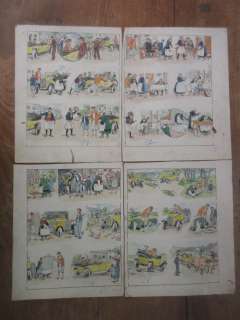 PINCHON Joseph Porphyre Bécassine (en voyage) Ensemble de quatre… | misc / divers