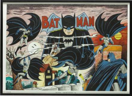 Sheldon Moldoff - "Batman: The Beginning #1" Hand Colored Illustration Original Art (1995). The unique - | Heritage