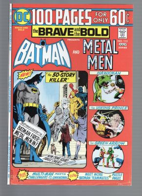 Brave and the Bold #114 Cover Proof Production Art Batman Jack Adler Aquaman | Neat Stuff Vault