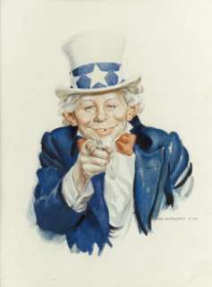 Norman Mingo Mad #126 Cover Painting Original Art (EC, 1969).  Alfred E. Neuman asks the question: -