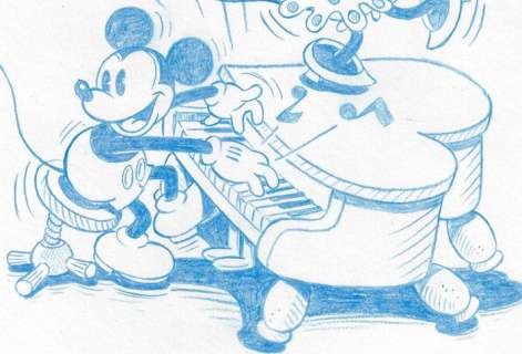 Millet | Millet - 1 Original drawing - Mickey Mouse - Mickey & Minnie - 2024 | Catawiki