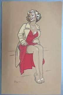 Hitte, Patrick - 1 Original drawing - Pin Up | Catawiki