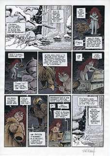 Sternis, Philippe - 21 Original preliminary drawing + original colour - Pyrénée - 1998 | Catawiki