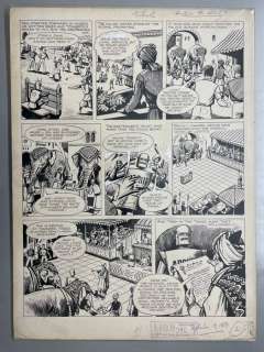 Kearon, Ted - 1 Original page - Robot Archie - Bodyguard To The Menaced Rajan - 1968 | Catawiki