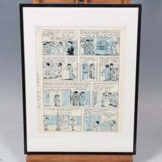 Louis Forton (1879-1934) Les Pieds Nickelés Planche originale, encre… | misc / divers