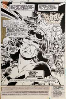 Joe Staton Frank Chiaramonte - Showcase Comics #95 Pg 1 Splash (Dc, 1977) 2Nd Appearance