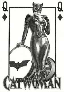 Oscar Garcia Calibos - Catwoman - Dessin original au crayon - 50 x 35 cm - Hand Signed | Catawiki