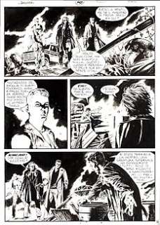 Dotti, Maurizio - 5 Original page - Dampyr #137 - "Gli implacabili" - 2011 | Catawiki