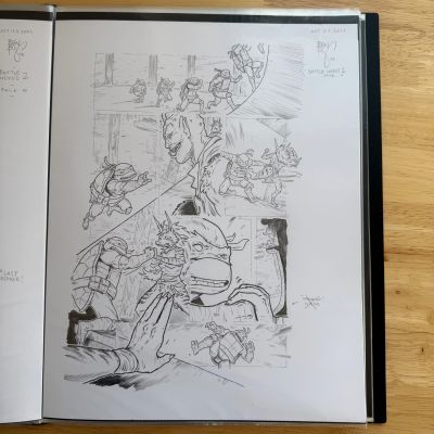 Ben Bishop | TMNT BATTLE NEXUS #2 - PAGE 11 - (ORIGINAL ART) | Ben Bishop