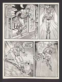 BILL WARD ORIGINAL ART Interior Page | ComicConnect