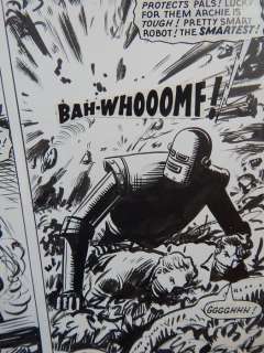 Kearon, Edward - 1 Original page - Archie de man van staal - Archie and the Smasher - 1973 | Catawiki