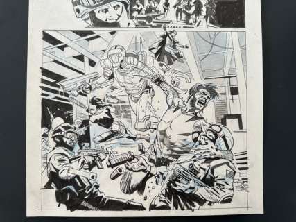 Roland Boschi - 1 Original page - Heroes Reborn : Weapon X & Final Flight - One Shot page 14 - 2021 | Catawiki