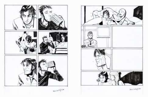 Bevilacqua, Giacomo - 2 Original page - John Doe - La fabbrica dei sogni - 2007