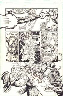 George Perez, John Lowe - Break-Thru #1 P.28 - Action - 1993