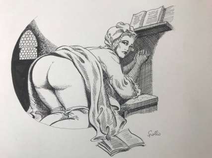 Frollo, Leone - 1 Original drawing - La Penitenza | Catawiki