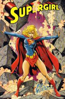 Doug Hazlewood | Supergirl Print - Signed with S Symbol Remark | Anthony’s Comic Book Art