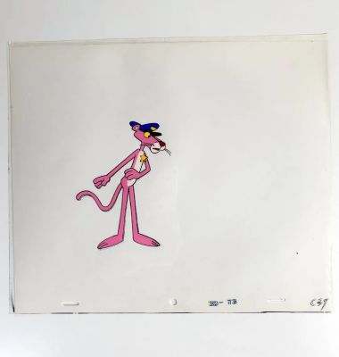 Lot 65 - La Panthère Rose (The Pink Panther), 1999 Dessin et cellulo à… | ArtFlow Enchères