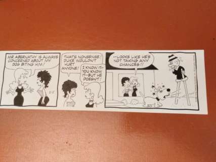 Frank Ridgeway - Original page - Mr Abernathy - Abernathy - 1981 | Catawiki