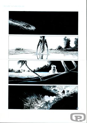Olivier Vatine | Niourk Volume 1, Page 34 - Original Art by Olivier Vatine | Pulp’s Art