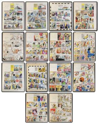Lot 326 - THE FENN STREET GANG (LOOK-IN) - 14 pages of full-colour original comic art for this strip, which | Excalibur Auctions