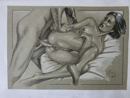 Ducarteron, David - 1 Original drawing - Luxuria | Catawiki