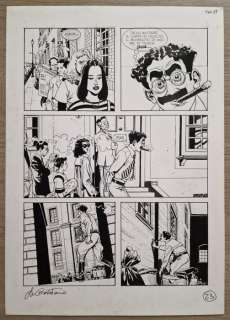 Casertano, Giampiero - 1 Original page - Dylan Dog - n. 220 "Concorrenza sleale" - 2004 | Catawiki