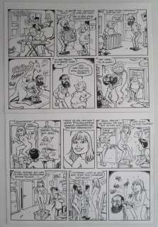 Bosschaert, Jan - 1 Original page - De Geverniste vernepelingskes - Nathalie Meskens / Duts - Plaat 1 | Catawiki