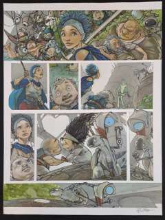 Frezzato, Massimiliano - 1 Original colour page - I Custodi del Maser 5 - La Cima del Mondo | Catawiki